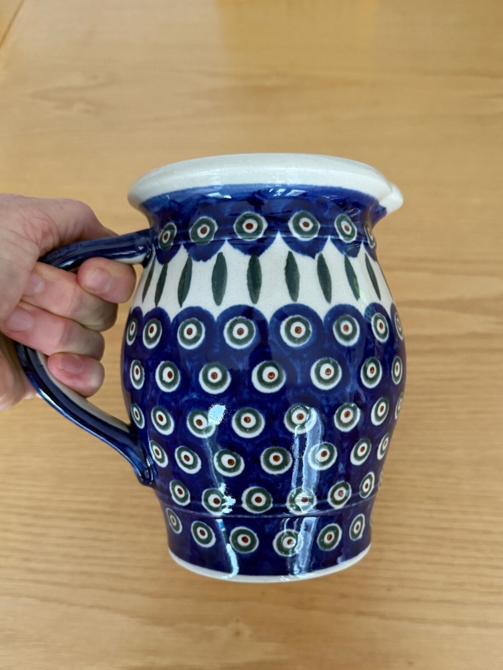 BOLESLAWIEC POLISH POTTERY PITCHER